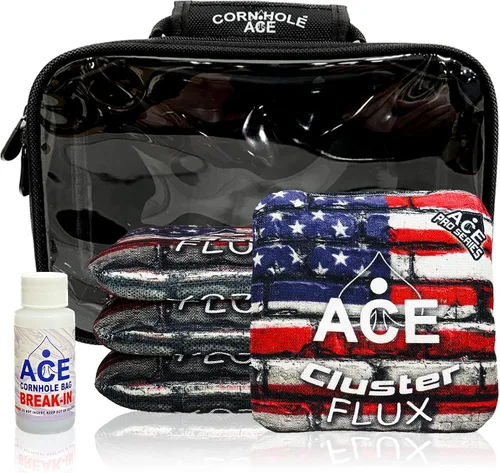 Miniatura 19 de Cluster Flux Bolsos de Cornhole ACE Pro + Kits PRO Tecnología de Almohadilla de Cluster Doble Cara Resbaladiza y Pegajosa para Todo Clima
