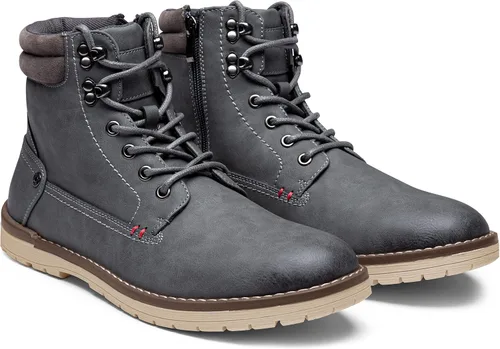 Miniatura 4 de Vostey Botas de senderismo impermeables para hombre, botas chukka casuales para hombres