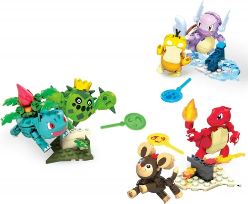 Miniatura 6 de Mega - Juego de construcción de figuras Construx Pokemon Trainer Team Challenge