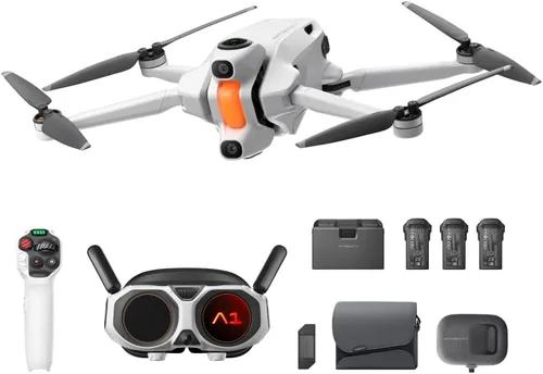 Miniatura 9 de Antigravity Paquete A1 Explorer (3 baterías) – Drone 8K 360 para vuelo inmersivo, control de movimiento de punto a vuelo, evitación de obstáculos