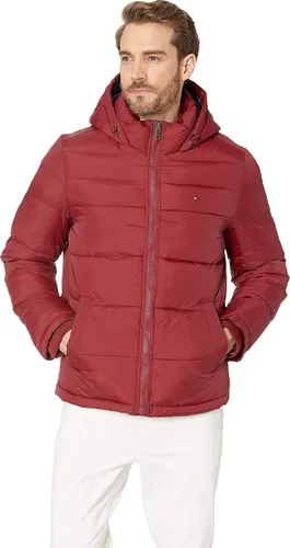 Miniatura 20 de Tommy Hilfiger - Chaqueta acolchada con capucha de relleno alternativo para hombre (tallas estándar y para personas grandes y altas)