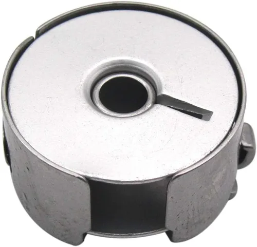 Miniatura 3 de ckpsms Marca: 5 fundas de bobina estilo L y 20 bobinas de aluminio estilo L compatibles con/reemplazo para JUKI Brand CONSEW Brand Singer