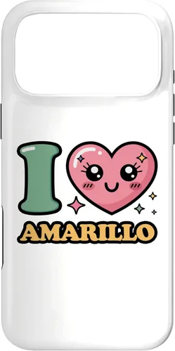 I Love Amarillo Case for iPhone 17 Pro Max