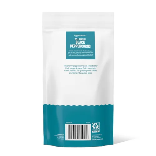 Miniatura 4 de Amazon Grocery, Tellicherry - Pimienta negra entera, 16 onzas