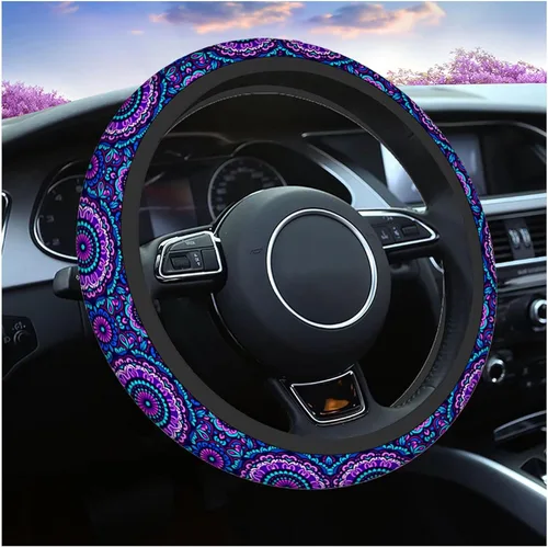 Miniatura 24 de Swono - Fundas para volante de coche con diseño de patas de gato, lindas patas de gatito o patas de perro, universal para mujeres, niñas, de Cat Paws