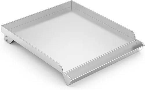 Stanbroil Plancha de acero inoxidable para quemador lateral de parrilla de gas, parrilla universal para la mayoría de quemadores laterales de