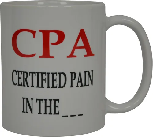 Miniatura 2 de Rogue River Tactical La mejor taza de café divertida certificada por CPA Pain In The A.. sarcástica novedad taza broma gran idea de regalo