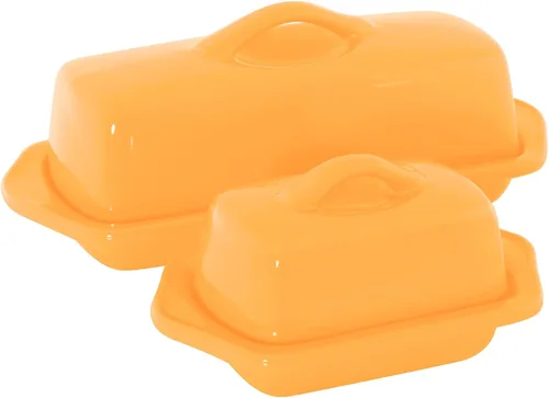 Miniatura 5 de Chantal Mini plato de mantequilla cubierto de cerámica, 5 pulgadas, gris desteñido