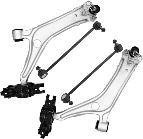 Miniatura 39 de Detroit Axle - Brazos de control superiores traseros para Chrysler 300 Dodge Challenger Charger Magnum, reemplazo del conjunto de brazos de control