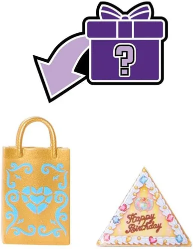 Miniatura 3 de Muñeca de cumpleaños aterradora y dulce de Monster High, Cleo de Nile con vestido de fiesta dorado y accesorios temáticos como invitación, globo