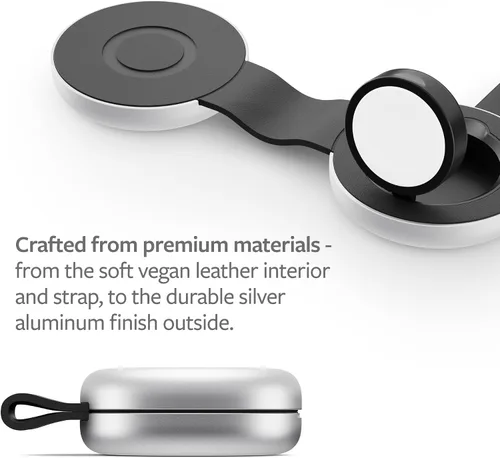 Miniatura 5 de Butterfly - Cargador inalámbrico plegable compacto 2 en 1 con adaptador de viaje, carga MagSafe Duo de 15 W para iPhone, AirPods y Apple Watch