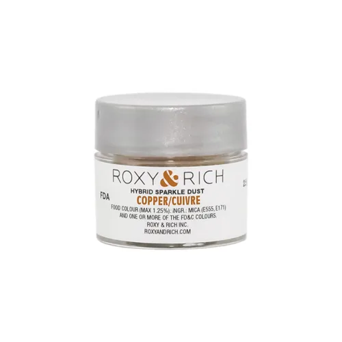 Miniatura 17 de Roxy & Rich Hybrid Sparkle Powder - Colorante para alimentos, 0.09 onzas (0.09 oz), color rosa amatista