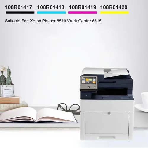 Miniatura 2 de 6510 6515 Unidad de tambor Phaser 108R01420 108R01419 108R01417 108R01418 Reemplazo de tambor de imagen para impresora Xerox Phaser 6510 WorkCentre