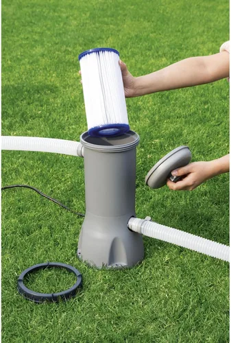 Miniatura 7 de Bestway 58095E - Cartucho de repuesto para bomba de filtro de piscina tipo IV o tipo B para bombas de filtro de 2,100 a 2,500 GPH, paquete de 4