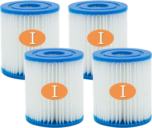 Miniatura 6 de IMee Cartucho de filtro de piscina tipo I, repuesto de cartucho de filtro de spa de piscina tipo 1, cartucho de filtro de bañera de hidromasaje