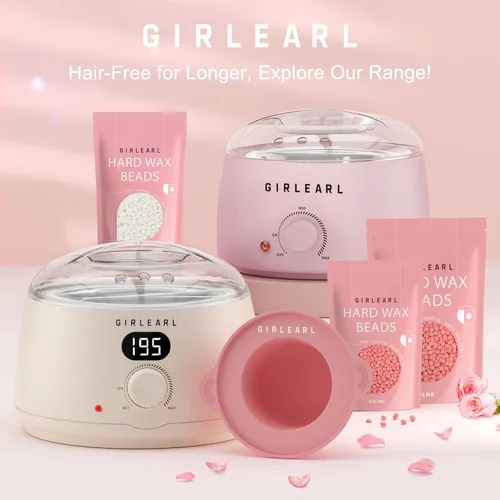 Miniatura 9 de GIRLEARLE - 1 libra de perlas de cera para depilación - Recarga de perlas de cera dura sin fragancia para depilación profesional de cuerpo completo