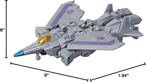 Miniatura 6 de Transformers Tra Cyberverse Spark Armor Starscream, Marrón/A