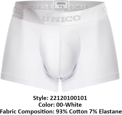 Miniatura 4 de Mundo Unico Bañador para hombre Algodón (Estados Unidos, Alpha, L, Regular, Blanco), Blanco, Grande