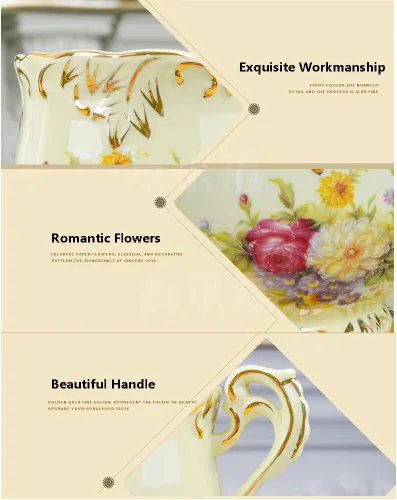 Miniatura 5 de Tazas de té y platillos (rosa, 8 onzas), juego de tazas y platillos florales con cuchara, tazas de té vintage, juego de té de porcelana