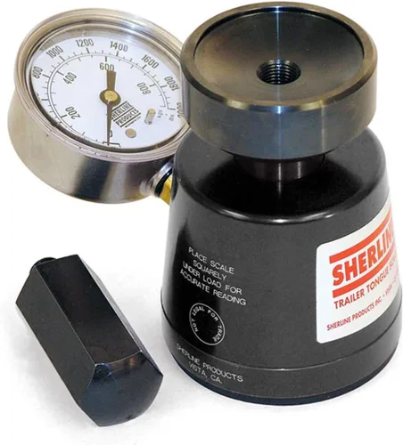 Sherline LM 2000 - Escala de peso de lengüeta de remolque 2000lb