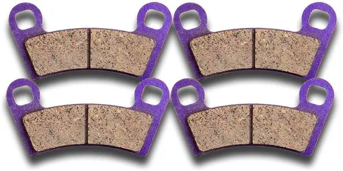 SCITOO Pastillas de freno FA456 para Polaris Outlaw 450 2009-2010 pastillas de freno delanteras de fibra de carbono