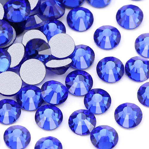 Dowarm 1440 diamantes de imitación SS4 con parte trasera plana, diamantes de imitación de cristal con parte trasera plana de 0.069 pulgadas para
