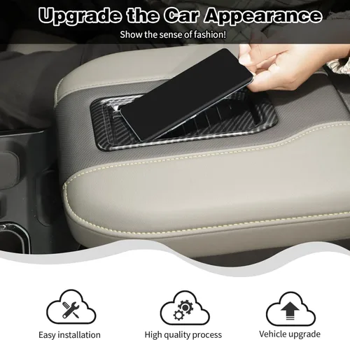 Miniatura 2 de Funda organizadora para reposabrazos central interior Chevy Silverado compatible con Chevy Silverado 2019+ /Suburban 2020+ /Tahoe 2021+ /GMC Yukon