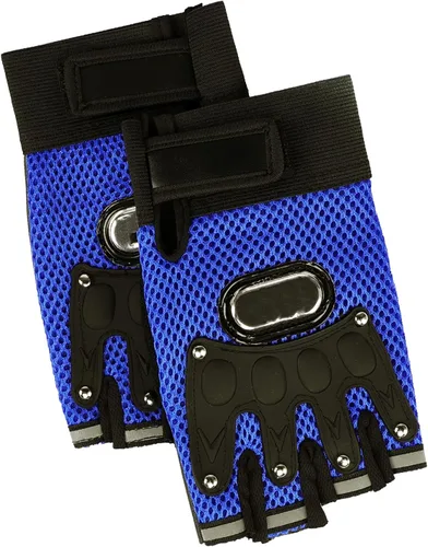 Miniatura 22 de IPENNY Guantes de entrenamiento unisex para hombre y mujer, guantes de ciclismo de medio dedo, transpirables, elásticos, guantes de ciclismo