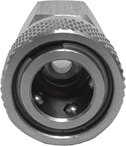 Miniatura 2 de Paintball PCP Rosca hembra Acoplador de acero inoxidable HPA CO2 tanque de aire Conector de recarga de desconexión rápida Adaptador de liberación