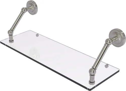 Miniatura 53 de Allied Brass PR-1/22-ORB Pr - Estante de vidrio con bordes biselados de 1 pulgada, 22 pulgadas, bronce aceitado