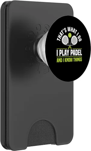 Miniatura 7 de Thats What I Do I Play Paleta de pádel PopSockets Adhesivo PopGrip