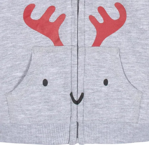 Miniatura 5 de Gerber Conjunto de ropa con capucha y pantalones deportivos con cremallera para bebés y niños pequeños