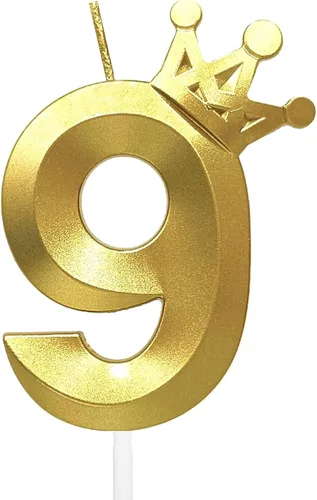 Miniatura 26 de Vela rosa de cumpleaños número 1, decoración temática rosa para fiesta de primer cumpleaños, velas de número 3D diseñadas con corona para decoración