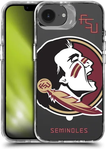 Miniatura 206 de Head Case Designs Funda de gel suave FSU Seminoles de la Universidad Estatal de Florida con licencia oficial compatible con Apple iPhone 13 Pro Max