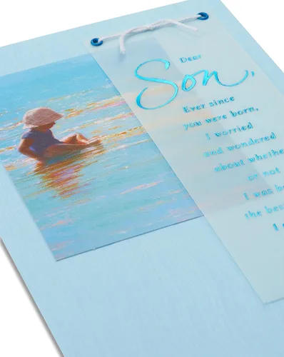 Miniatura 4 de Tarjeta de cumpleaños de American Greetings para hijo (Querido hijo)