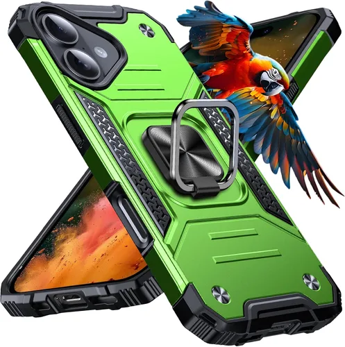 Miniatura 79 de Anqrp Funda resistente para iPhone 6/7/8/SE/SE2 con soporte de anillo mejorado y agarre, grado militar, a prueba de golpes, resistente y robusta
