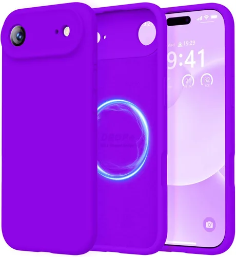 Miniatura 352 de LOVE 3000 Compatible con Funda para iPhone 15, [Cámara de Cobertura Completa de Silicona Suave] [Protección contra Caídas de 8 pies], Forro de Negro