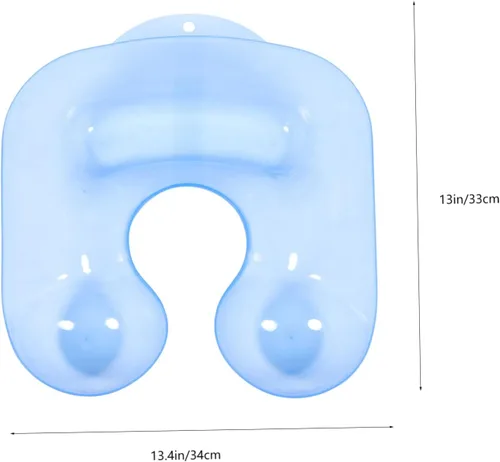 Miniatura 9 de Hair Styling Perming Shoulder Pad Cuello Rest para salón Lavado Bowl Reutilizable Cuello Bandeja