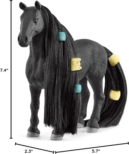 Miniatura 7 de Schleich Horse Club Sofia's Beauties Criollo Definitivo Mare Horse Playset - Juego de 14 piezas con pelo cepillable y accesorios de aseo personal
