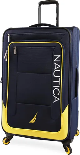 Miniatura 2 de Nautica Helios - Juego de equipaje de 2 piezas Azul marino amarillo Nautica Helios - Juego de equipaje de 2 piezas