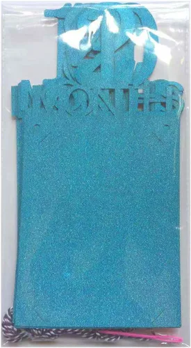 Miniatura 6 de Cartel de fotos de primer cumpleaños para niño y niña, cartel de fotos de primer cumpleaños, registro de crecimiento del bebé, imágenes de 1 a 12