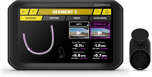 Garmin Catalyst, Optimizador de rendimiento de conducción con coaching en tiempo real y análisis inmediato de sesiones de pista, para deportes de