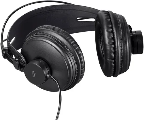 Miniatura 4 de Monoprice - 116150 Auriculares modernos retro sobre la oreja con almohadillas ultra cómodas perfectas para dispositivos móviles, HiFi, y producción