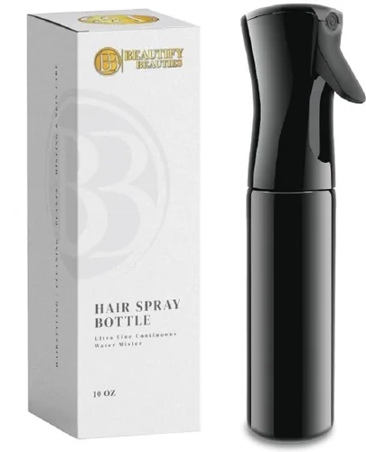 Miniatura 12 de BeautifyBeauties Botella de spray para el cabello – Botella de spray continuo Mister para peinado, limpieza, plantas, mascotas, peluqueros, salones