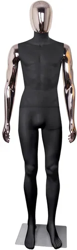 Maniquí masculino de cuerpo completo, modelo de soporte de maniquí de 73 pulgadas, soporte de maniquí modelo realista para exhibición, cuerpo de