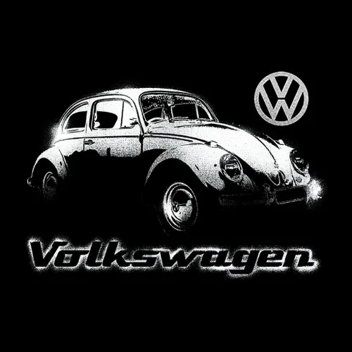 Miniatura 2 de Volkswagen Beetle Spray Paint Camiseta para hombre