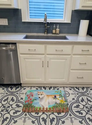 Miniatura 3 de Caroline's Treasures CK1217RUG - Tapete de espuma viscoelástica lavable a máquina, tapete de baño antideslizante, duradero, grueso, lavable a