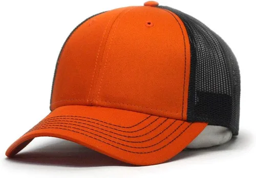 Miniatura 12 de Gorra de béisbol de camionero de malla de algodón de dos tonos de malla de algodón de dos tonos