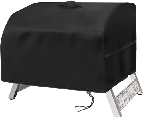 Miniatura 20 de Cubierta de Parrilla para Parrilla Hibachi, Cubierta de Parrilla de Mesa Pequeña Impermeable para Exteriores de Servicio Pesado, Cubierta