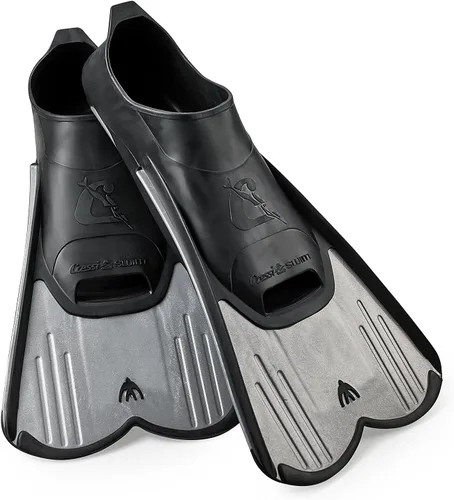 Miniatura 10 de Cressi - Aletas de bolsillo cortas de pie completo para natación o entrenamiento en la piscina y en el mar - Ligeras: fabricadas en Italia Azul
